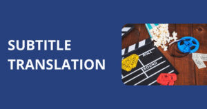 subtitle translation